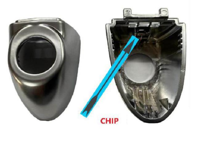 Articolo 2VXWK - MOSTRINA MANIGLIA SATINATA S/CHIAVE A/DX FIAT 500 X 10/14>