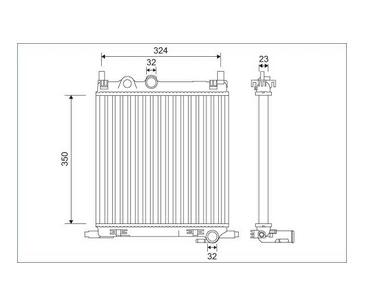 Articolo 9RD9R - RADIATORE VOLKSWAGEN UP