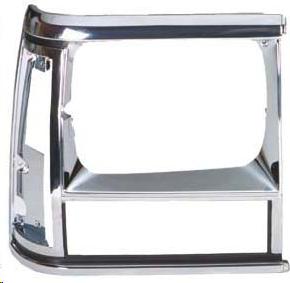 Articolo QT1F3 - CERCHIO FARO DX NERO-CROM JEEP CHEROKEE 01/91>12/96