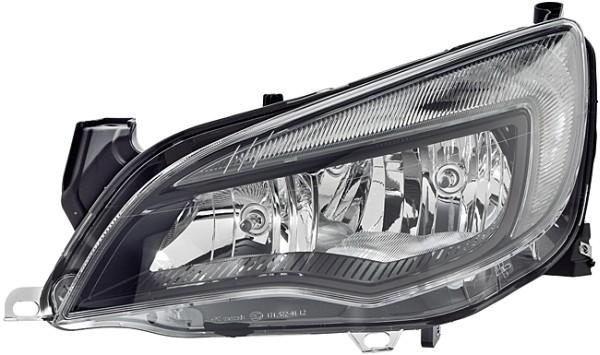 Articolo 061T2 - FARO DX 2H7 C/MOTOR ELETT C/DRL OPEL ASTRA J 01/10> PARAB NERA