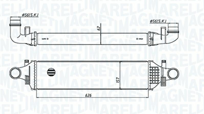 Articolo 0FHSX - INTERCOOLER MERCEDES CLASSE-A-B-GLA