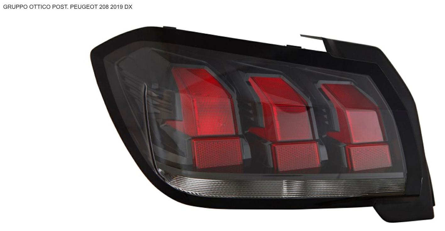 Articolo 0KP4M - GR OTTICO P/DX PEUGEOT 208  01/19>