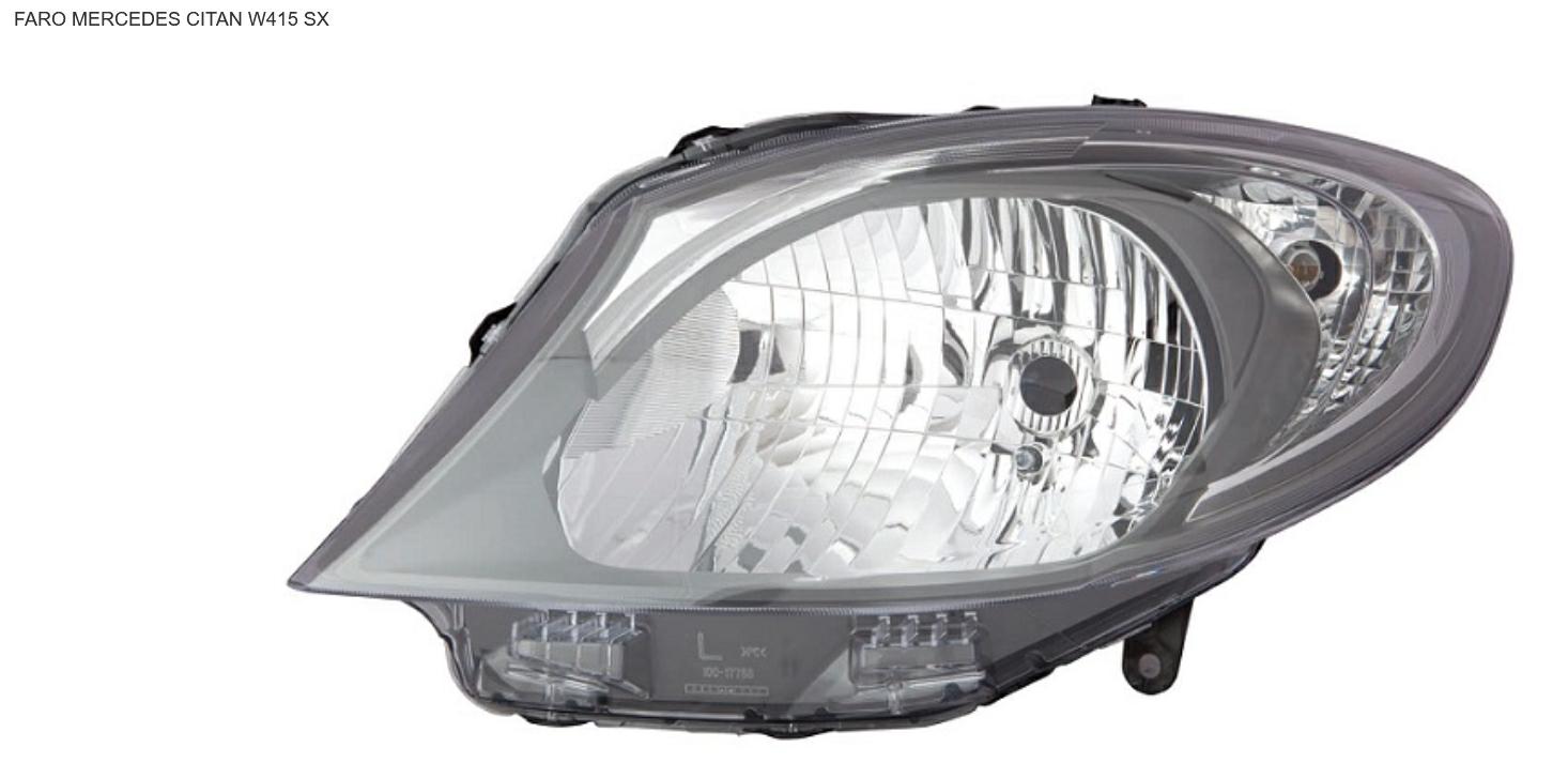 Articolo 0QRM7 - FARO SX MERCEDES CITAN W415 01/12>
