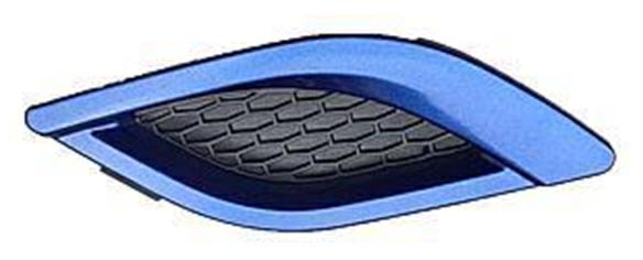 Articolo 13MH0 - GRIGLIA PARAF A/SX C/MODAN BLU MASERATI QUATTROPORTE 01/13>