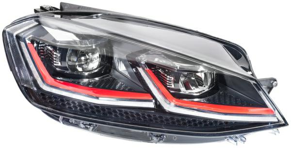 Articolo 1HGP3 - FARO DX FULL LED FBL C/CORN DRL ROSSA VW GOLF 7 11/16> GTI