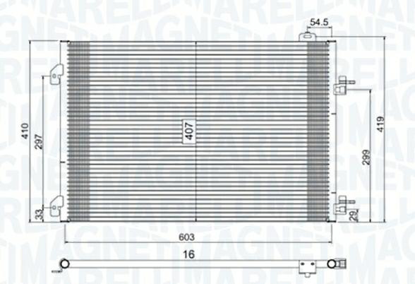 Articolo 1M8KM - CONDENSATORE RENAULT CLIO II (BB, CB)