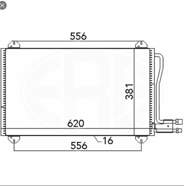 Articolo 204D3 - CONDENSATORE MERCEDES SPRINTER - MAZDA
