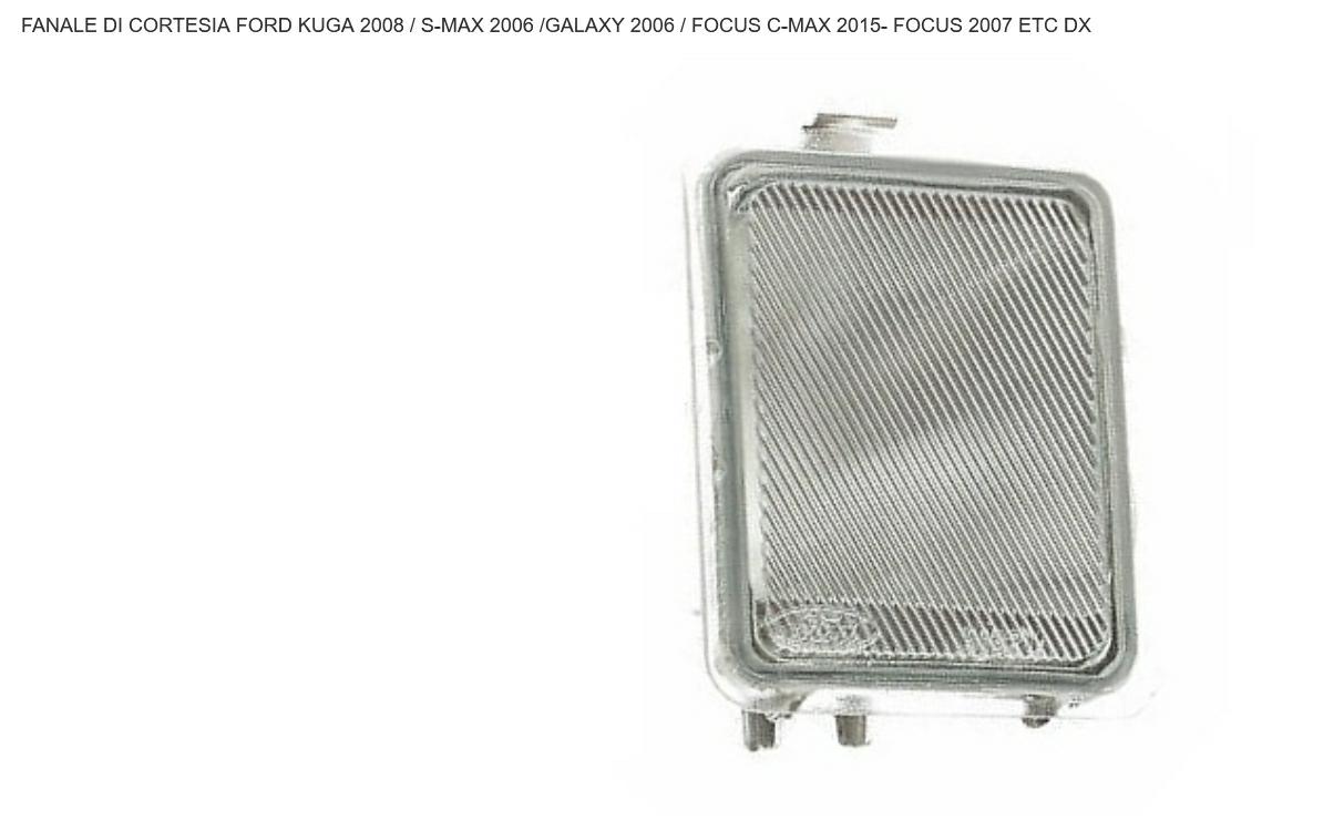 Articolo 2PYDD - FANALE DI CORTESIA DX FORD GALAXI 01/06>