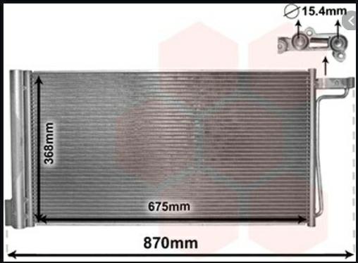 Articolo 2SP07 - CONDENSATORE FORD FOCUSIII 1.6 TI