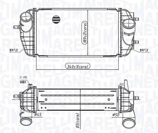 Articolo 2YXSB - INTERCOOLER KIA SPORTAGE (QL QLE)