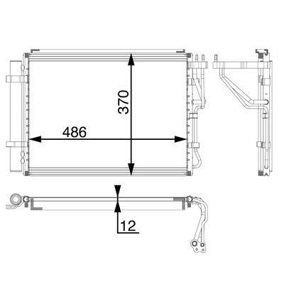 Articolo 40YN3 - COND A/C  HYUNDAI IX20