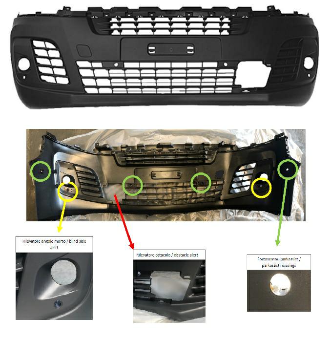 Articolo 43M3Q - P/TI ANT C/FEND+PDC+PA+CC+ANG MORTO CIT JUMPY/PEUG EXPERT 01/16>