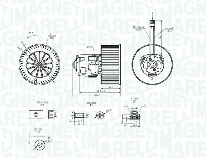 Articolo 44H9B - VENTOLA ABITACOLO BMW 5(F10)