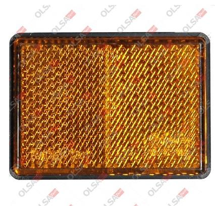 Articolo 4CPNK - CATADIOTTRO 63X51 MM ADESIVO ARANCIO