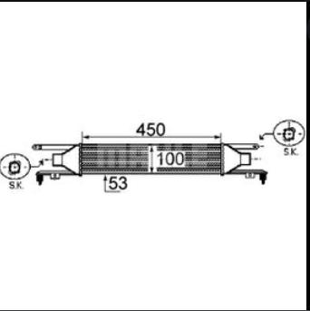 Articolo 4CRD7 - INTERCOOLER OPEL CORSA D