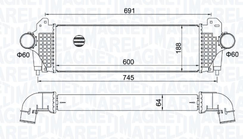 Articolo 4WMM4 - INTERCOOLER IVECO DAILYV
