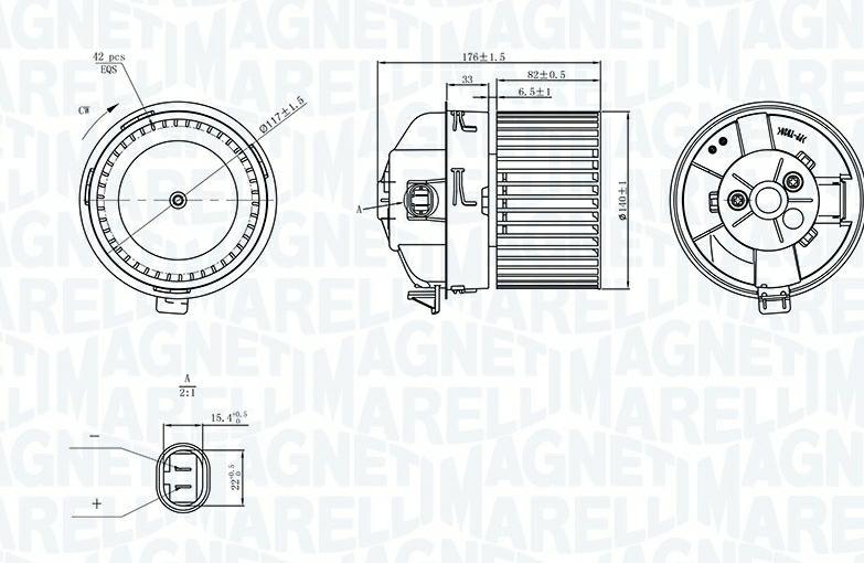 Articolo 5HTHX - VENTOLA ABITACOLO CITROÃN C4 II (B7) - PEUG -
