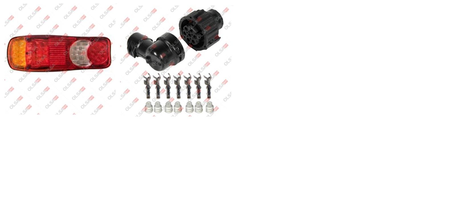 Articolo 64S1F - FANALE P/DX A LED REN MASCOTTE-NISS CABSTAR 01/05> ATTACCO AMP