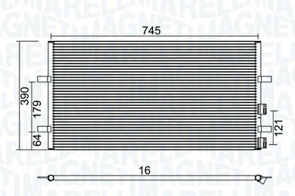 Articolo 67RNT - CONDENSATORE FORD TRANSIT FURGONATO (FA )
