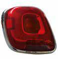 Articolo 6CZMY - FANALE P/SX C/CORNICE CROM  FIAT 500 X 10/14>
