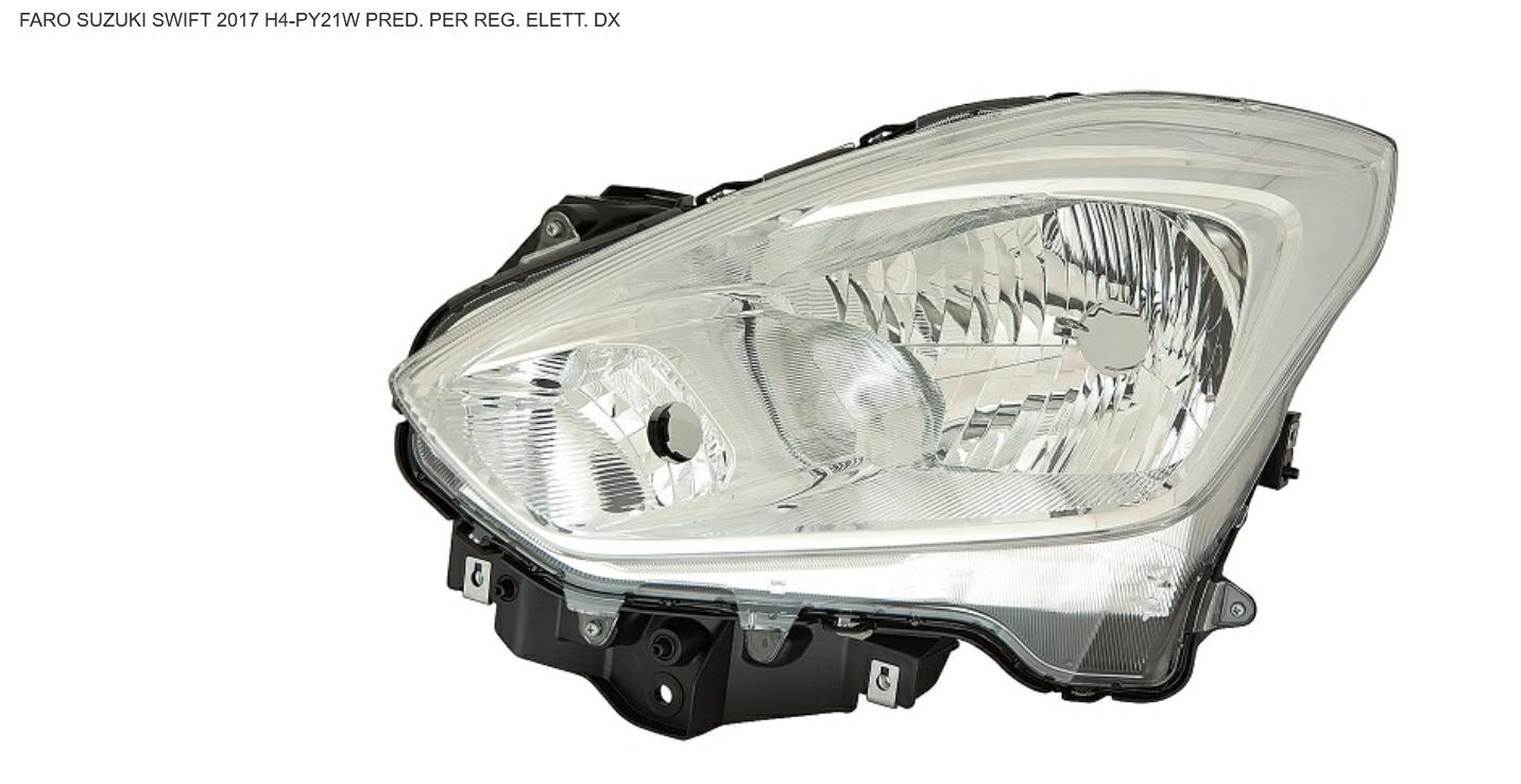 Articolo 6NVMK - FARO DX PRED REG ELETTR SUZUKI SWIFT 01/17>