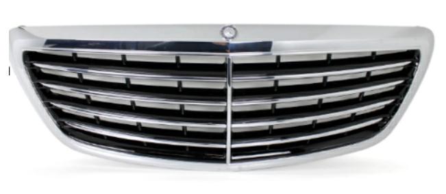Articolo 6SZZQ - GRIGLIA CROM-NERA 4 PROFILI MERCEDE CLASSE S W222 09/13>