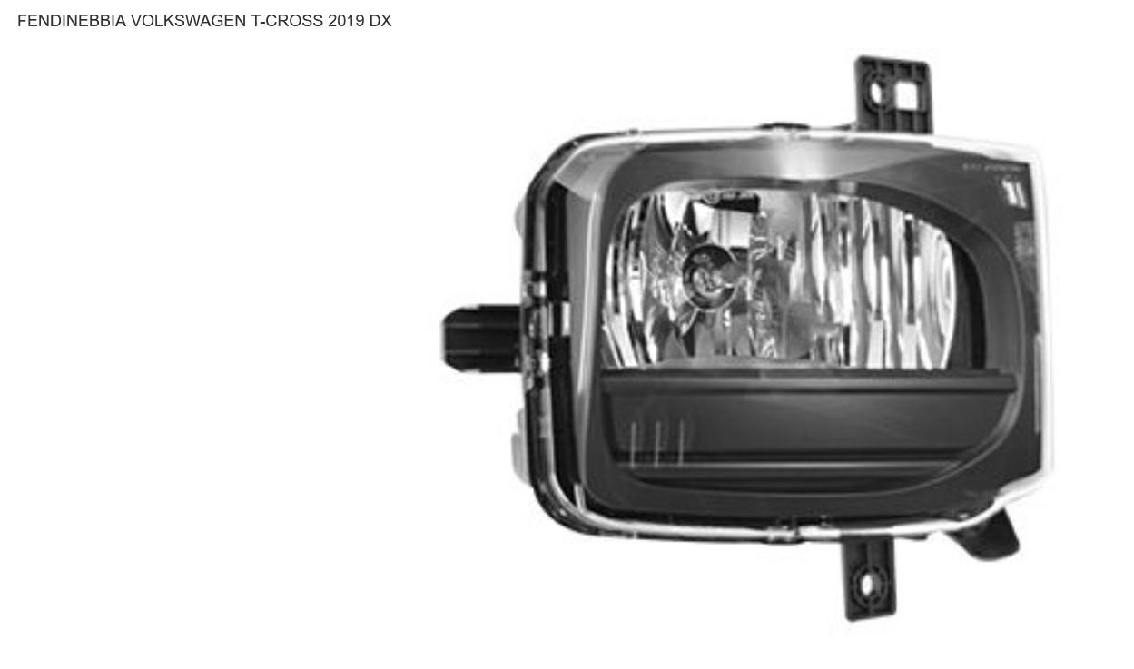 Articolo 6XPG0 - FEND DX VW T-CROSS 01/19>