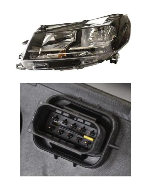 Articolo 758RD - FARO SX H7 FIAT SCUDO 01/22> CIT JUMPY 01/16> PEU EXPERT 01/16>