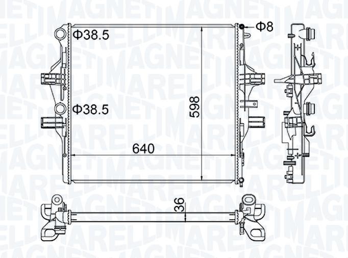 Articolo 7FKPX - RADIATORE IVECO DAILY V