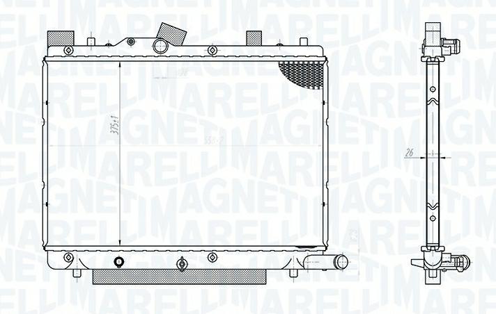 Articolo 7MW7K - RADIATORE SUZUKI SWIFT III (MZ, EZ)