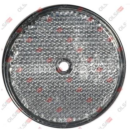 Articolo 7NMKX - CATADIOTTRO 60 MM C\FORO BIANCO