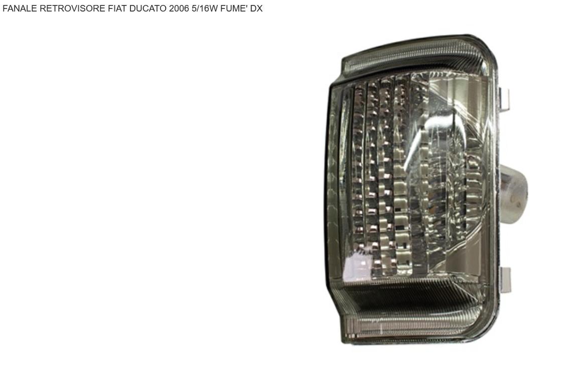 Articolo 7R1D0 - FANALE RETROV DX FIAT DUCATO-CITR JUMPER-PEUG BOXER 06> FUME'