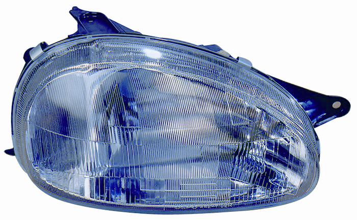 Articolo 8BZQH - FARO DX H4 REG MAN OPEL CORSA B-COMBO 04/93>10/00