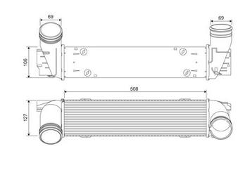 Articolo 8D00F - INTERCOOLER BMW X1 Z4 2.0 3.0 2014 2016