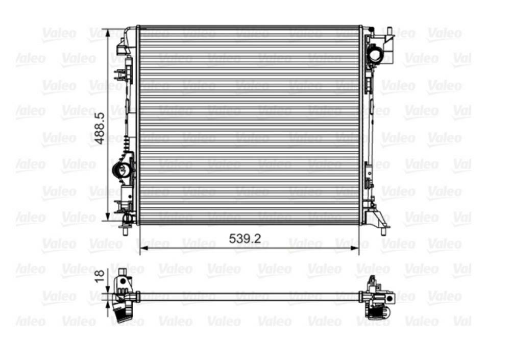 Articolo 8H77N - RAD NISSAN QASHQAI