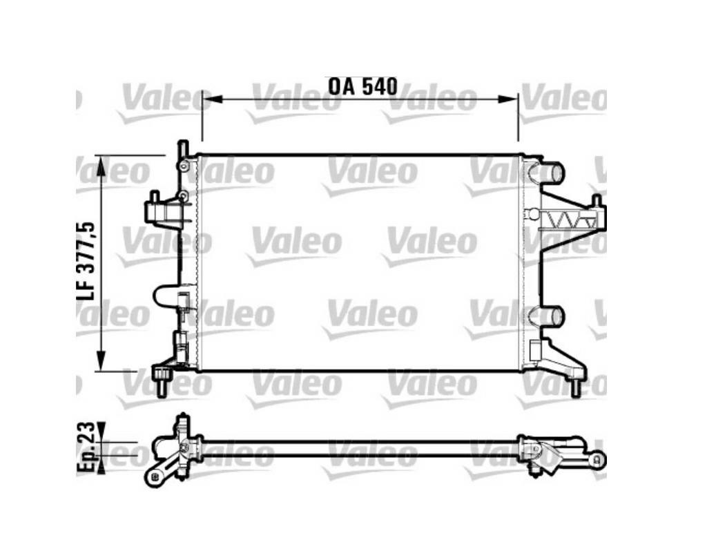 Articolo 8HVYB - RAD OPEL CORSA C (2000>2003)