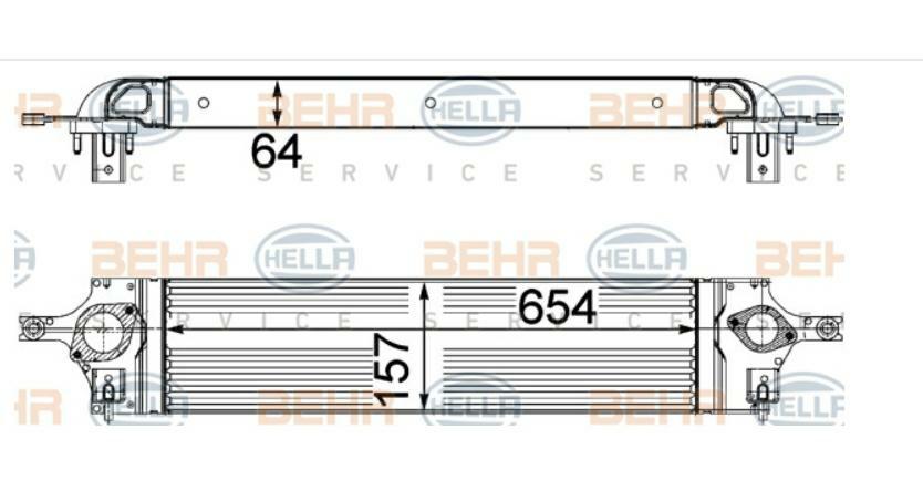 Articolo 8K78B - INTERCOOLER NISSAN X-TRAIL