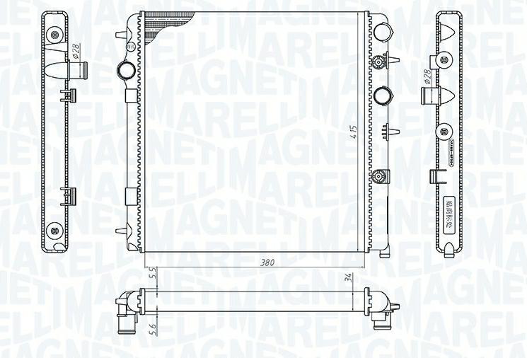 Articolo 8KZ41 - RADIATORE PEUGEOT 208 I(CA, CC) 1.2
