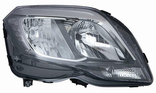 Articolo 934V8 - FARO SX H7-H15 C/MOT EL MERCED GLK X204 05/12> PARAB NERA