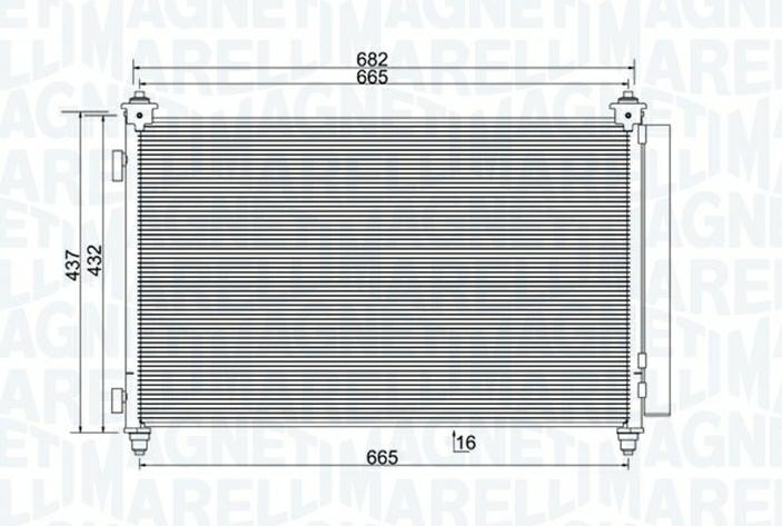 Articolo 94D6C - CONDENSATORE MAZDA MAZDA CX9 07-