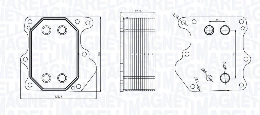 Articolo 9BHQC - RADIATORE OLIO FORD TRANSIT 2.2 TDCI - FIAT - CITROEN -