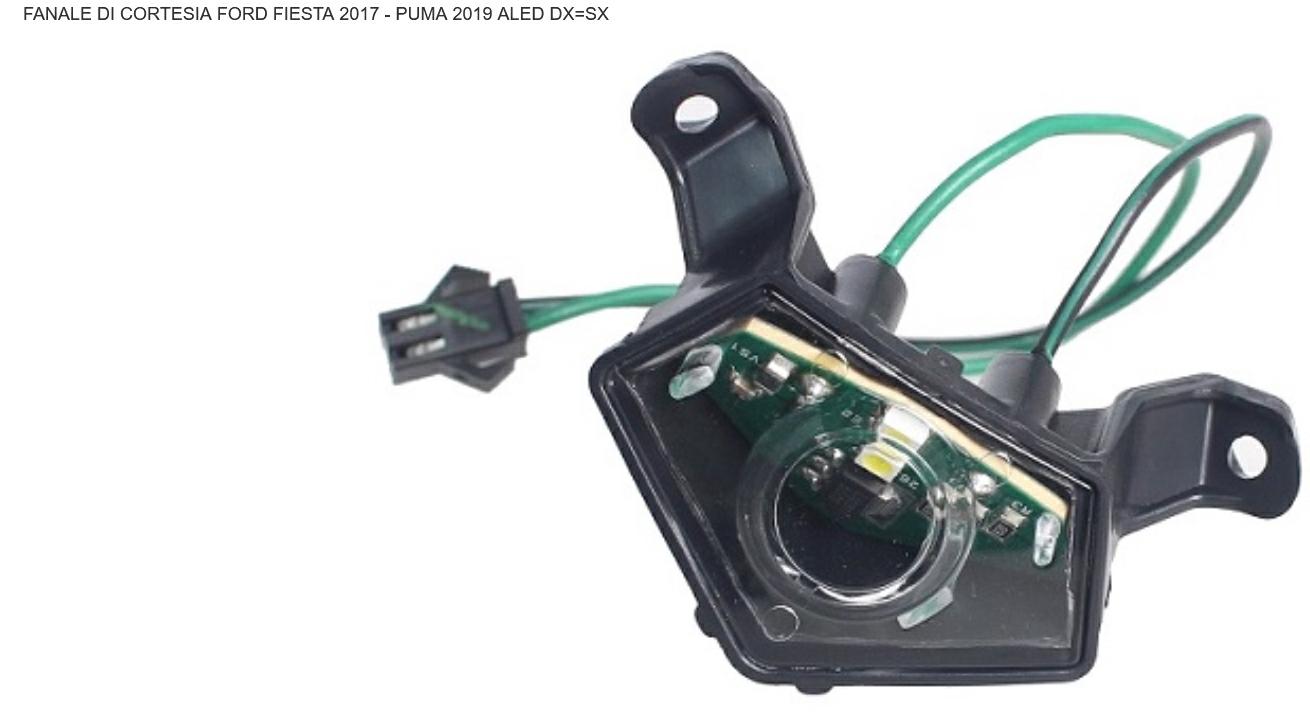Articolo 9R5NC - FANALE DI CORTESIA LED FORD FIESTA 01/17>  PUMA 01/20>