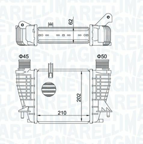 Articolo 9YXH5 - INTERCOOLER RENAULT CLIO III