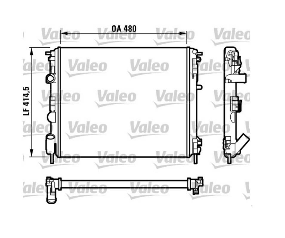 Articolo B0349 - RAD NISSAN KUBISTAR (09/03-01/06)