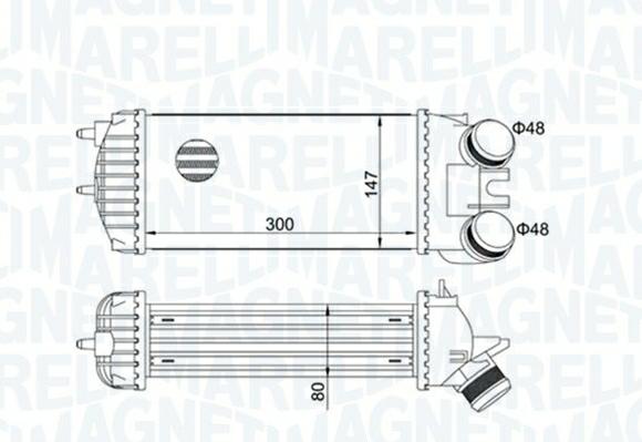 Articolo BFRH6 - INTERCOOLER CITROÃN XSARA - PEUGEOT -