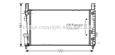 Articolo C35ZC - RAD.MERCEDES W169 A150 04-