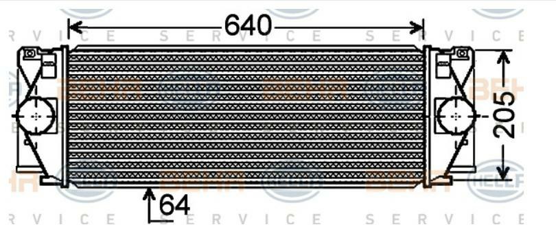 Articolo C68W3 - INTERCOOLER MERCEDES SPRINTER W906