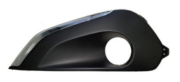 Articolo CG85D - GRIGLIA P/TI A/SX C/FEND+MODAN CROM PEUGEOT 208 06/15>