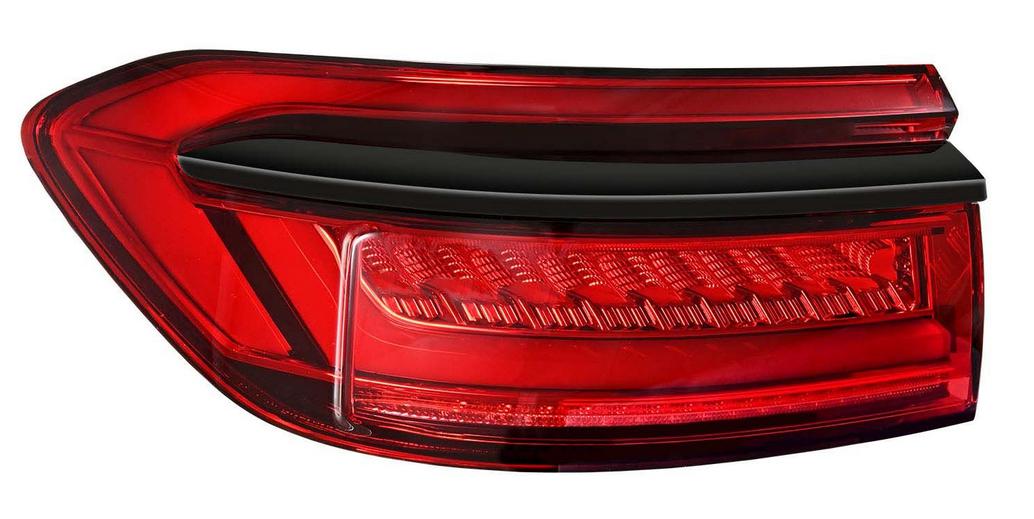 Articolo DCC85 - FANALE POST SX A LED C/FASCIA LUM SCURA  AUDI A8 01/17> 5PIN