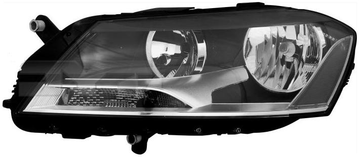 Articolo DSN52 - FARO DX H7+H7 C/MOTOR ELLETT VW PASSAT 10/10>